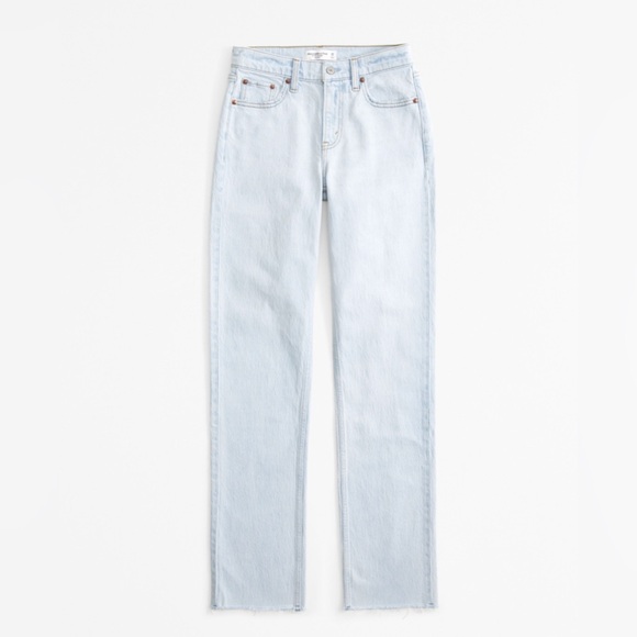 Abercrombie & fitch Mid rise the 90s straight jean size 31 short NWt - Picture 1 of 7